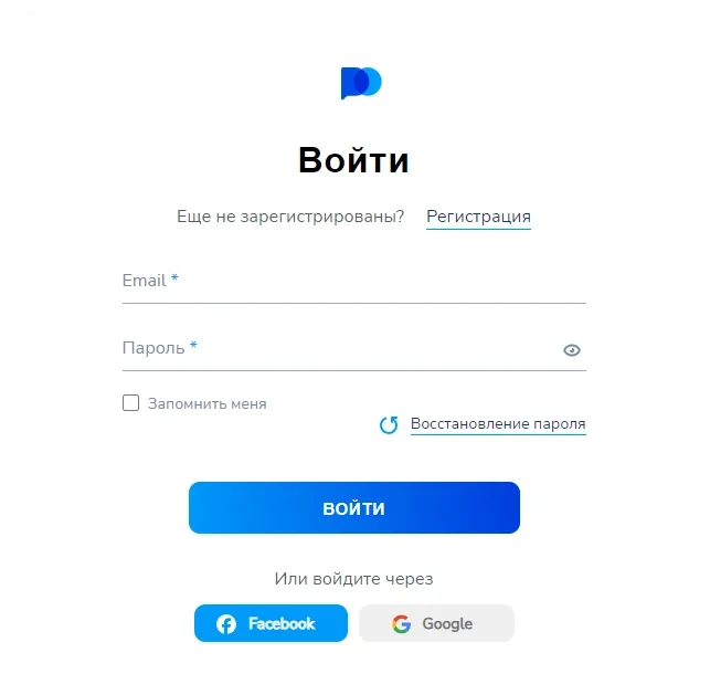 Процесс входа в систему для доступа к аккаунту Pocket Option